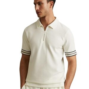 Quarter-Zip Polo T-Shirt