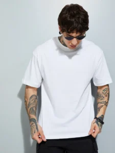 PureForm Oversized White T-Shirt