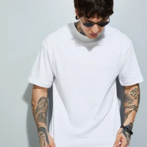Pure White Essential Crew Neck T-Shirt